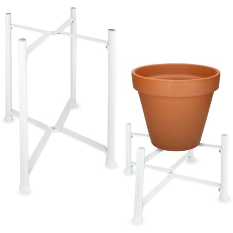 Lot de 2 Supports pour Plantes FISHTEC Balcon - Terrasse - Véranda (1/5)