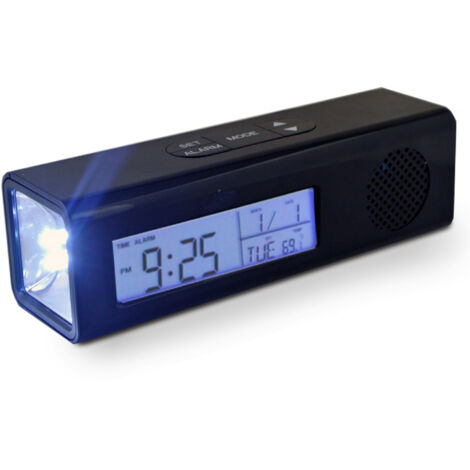 Radio Réveil FISHTEC Light &amp Soft - Calendrier et Température