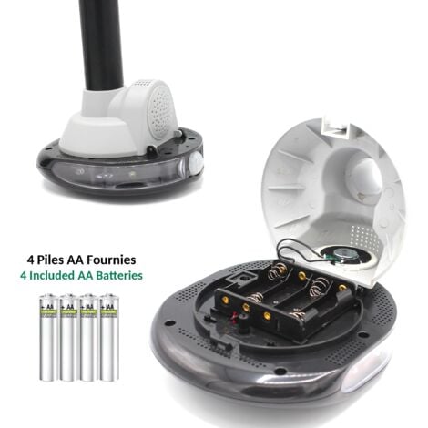 Chasse oiseaux FISHTEC Flash 270° + Détection de Mouvement