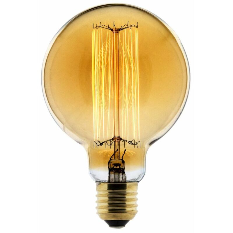Lámpara Foco Filamento Luz Led Vintage E27 Cálida Deco Retro