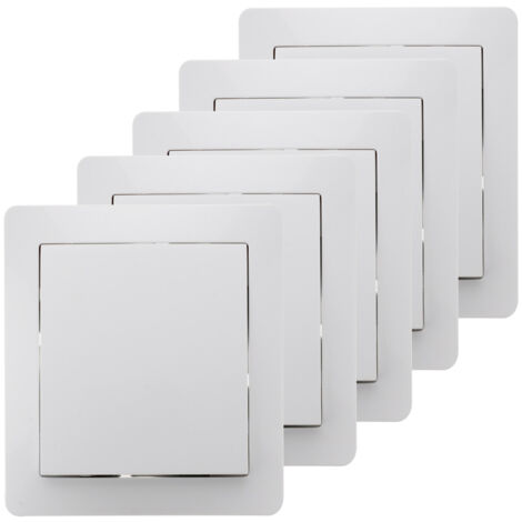 5 conmutadores empotrables - Blanco - Orys - Zenitech