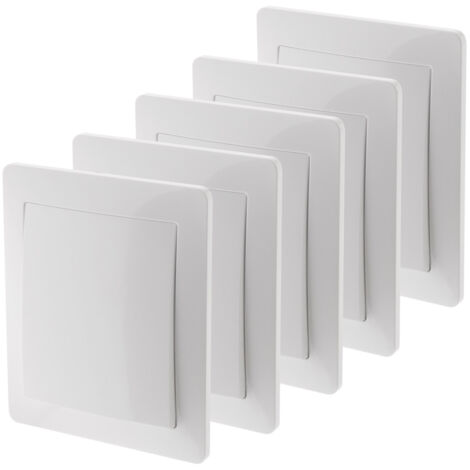 5 conmutadores empotrables - Blanco - Orys - Zenitech