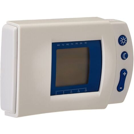 Thermostat électronique digital hebdomadaire 2 fils - tout type de chauffage - Voltman