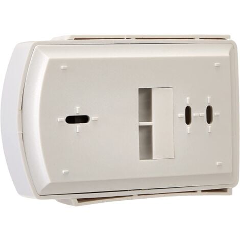 Thermostat électronique digital hebdomadaire 2 fils - tout type de chauffage - Voltman