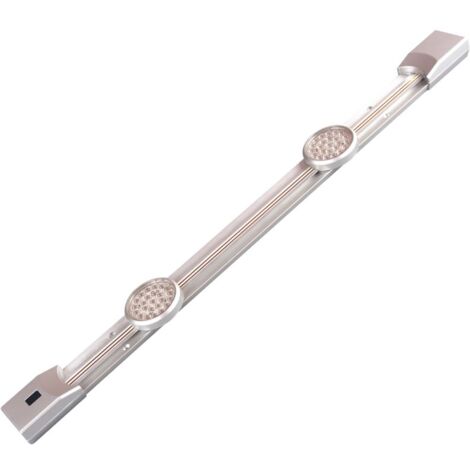 Réglette LED 2 spots à détecteur de mouvement - 5,4W - Dio