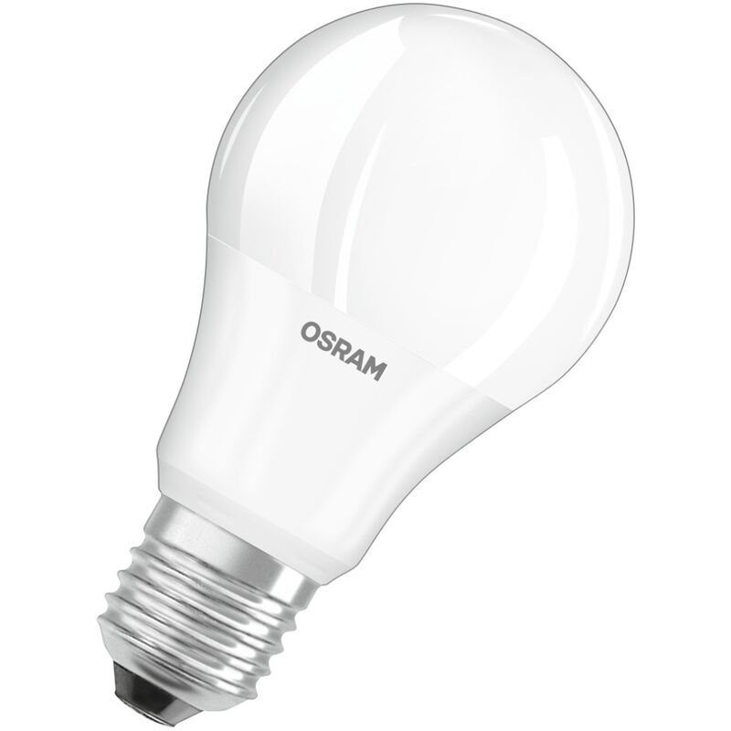 OSRAM Ampoule LED à économie d'énergie, globe dépoli, E27, blanc