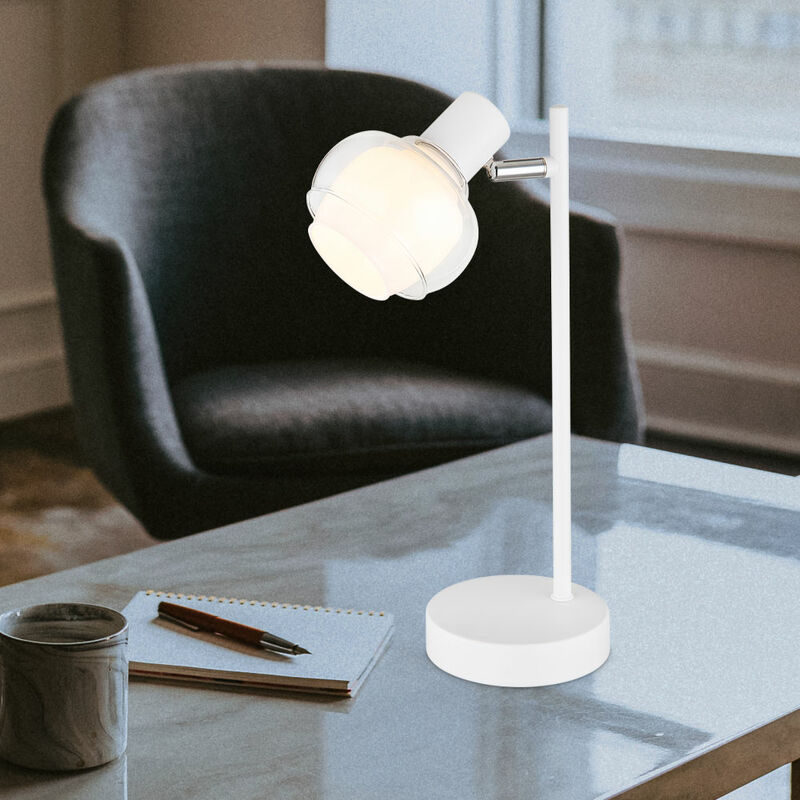 1pc lampe de bureau forme de Football de créative chevet de Table
