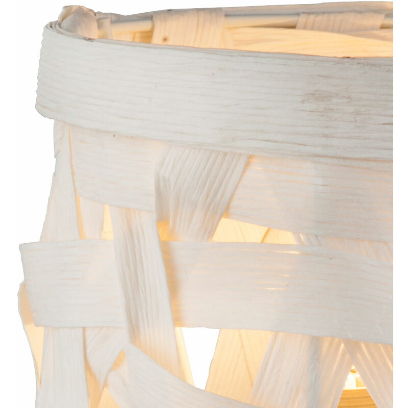 Cubiks 3D - Lampe Déco en Bois Exotique