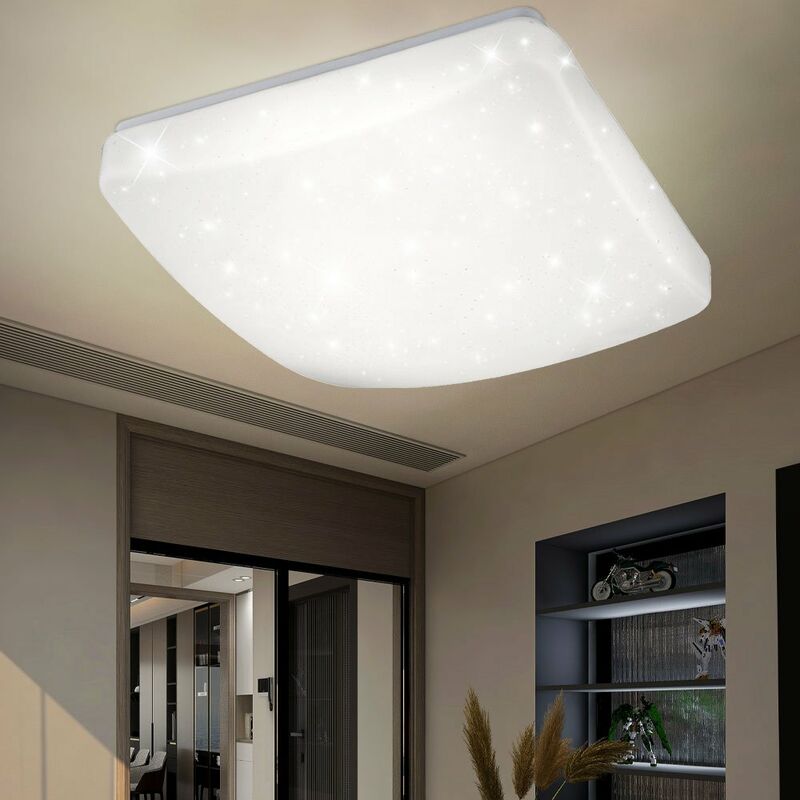 Plafonnier LED traditionnel 12W couloir chambre d'amis ATREJU I