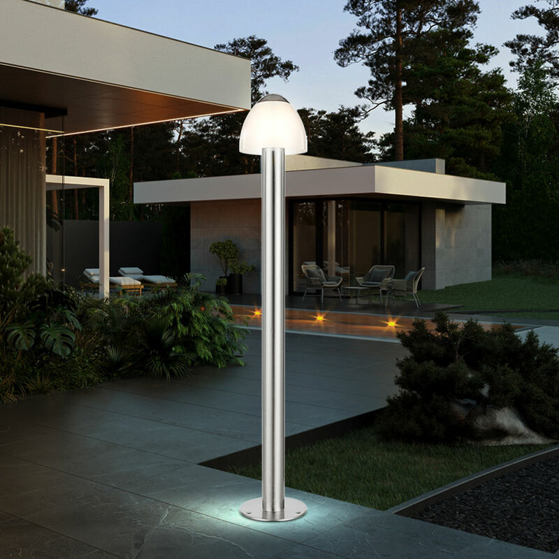 Lampadaire d'extérieur Lampadaire de jardin à LED, 1x E27 9 watts 810  lumens, hauteur 45 cm