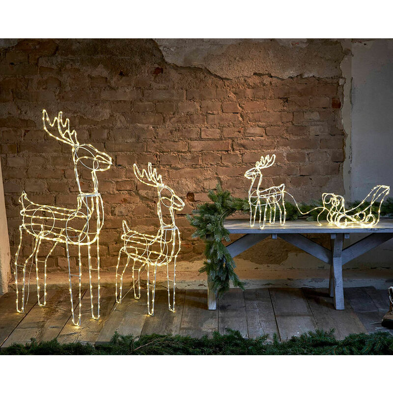 Renne de Noël Lumineux Connecté Twinkly de 1,2 m –