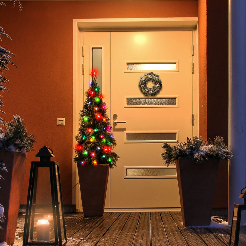 Guirlande Lumineuse Exterieure, 400 LED Noel Guirlande Lumineuse Sapin,  Rideau Lumineux Noel Exterieur Interieur Led Decoration Noel, APP, 8 Modes  D'éclairage, 9* 4.1M (blanc chaud et blanc froid) : : Luminaires  et Éclairage