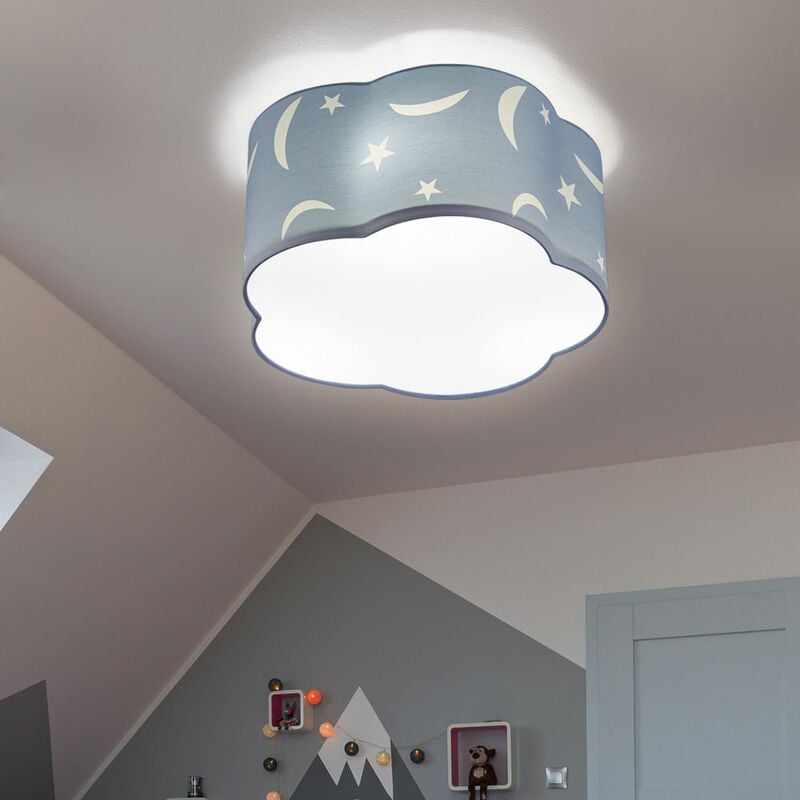 Lampe nuage 3x E27 80 x 40 x 30 cm