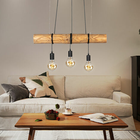 Lampe en bois puzzle - Comptoir des Lampes