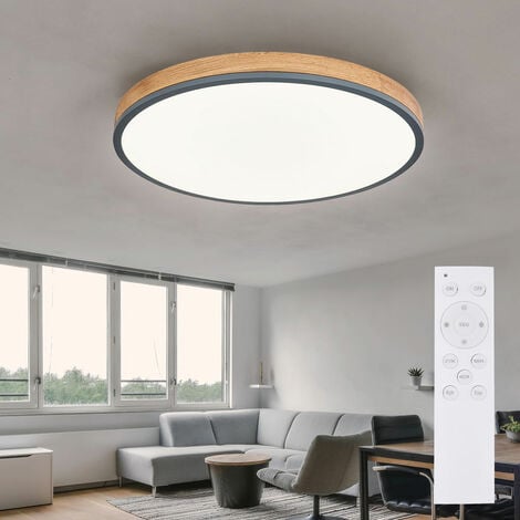 LED Design CCT Plafonnier Salon Luminaire Télécommande Cristal