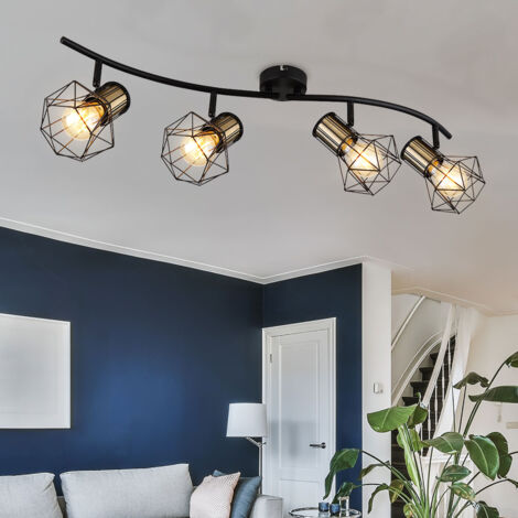 EGLO Lustre CARLTON 1, 1 suspension à flamme vintage, lampe suspendue rétro en acier, couleur EGLO Lustre CARLTON 1, 1 suspension à flamme vintage, lampe suspendue rétro en acier, couleur