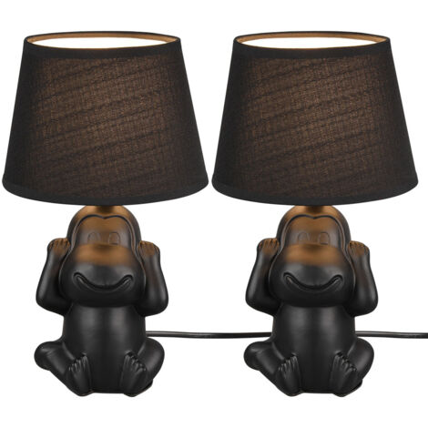 Lampe de Chevet Souris Dorée Avec Ampoule