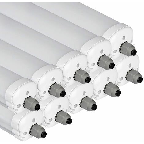 Barre LED Nordlux Oakland 120 – 125 Cm, 22W, 4000K, IP65 – Pour Salles Humides, Extérieur, Plafond
