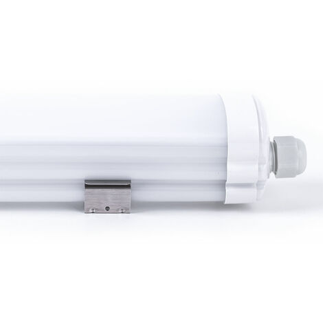 Plafonnier LED pour pièce étanche à l'humidité Lampe de garage LED Tube  LED, raccordement en