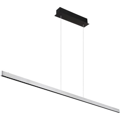 Lampe suspendue lampe de salle à manger plafonnier lampe suspendue LED lampe de cuisine argentée