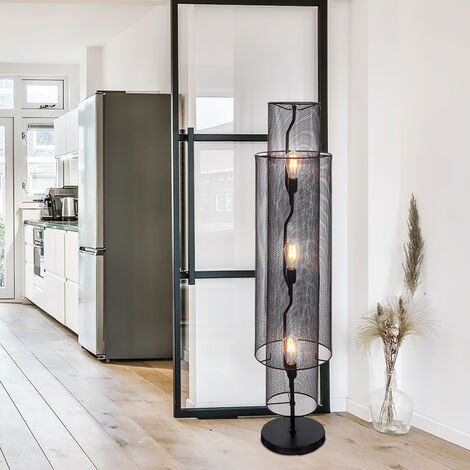 Set Lampe De Chevet E27 - Ronde - Avec 2 Ports USB Prise - Abat-jour En Tissu - Rechargeable