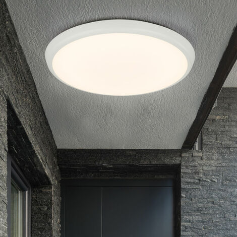 Plafonnier LED Detecteur de Mouvement 12W 6500K Blanc Pour Balcon, Couloir,  Jardin, Garage, Intérieur Escalier - Cdiscount Maison
