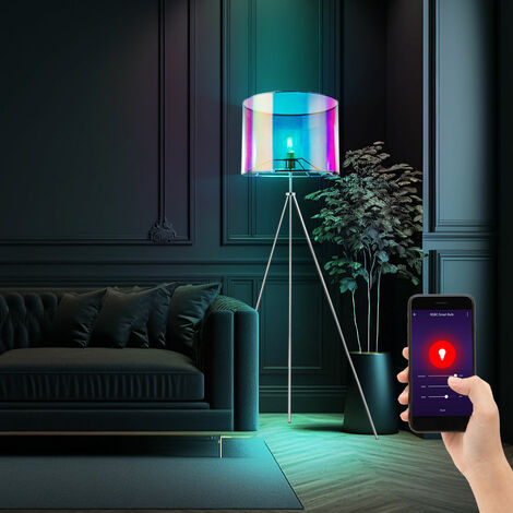 NETTLIFE Plafonnier LED 36W à intensité variable contrôlable par