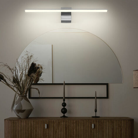 Applique Murale Salle de Bain Design LED 12W IP44 - Blanc Neutre 4000K -  5500K - SILAMP