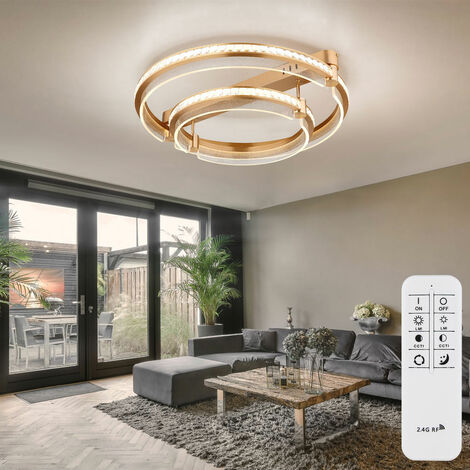 Plafonnier plafonnier lampe de salle à manger lumière du jour LED lampe de salon en cristal