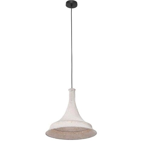 Lampe suspendue plafonnier lampe de salle à manger lampe de cuisine blanc H 56 cm