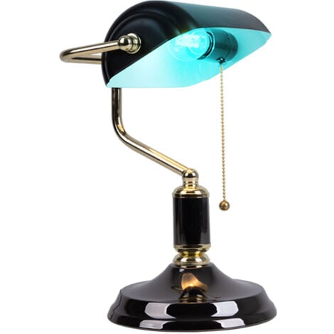 Lampe de banquier LED RGB dimmable avec télécommande lampe de table lampe de lecture or anthracite lampe de bureau lampe de salon, changement de couleur RVB, métal, 8,5W 806lm blanc chaud, LxlxH 26,5x