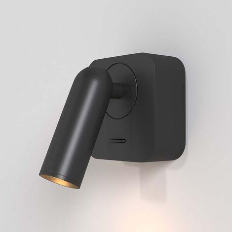 Applique murale lampe de couloir lampe de couloir métal doré mat spot mobile LED