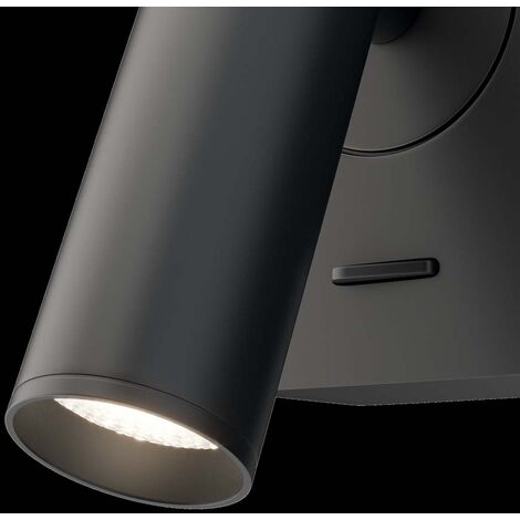 Applique murale lampe de couloir lampe de couloir métal doré mat spot mobile LED