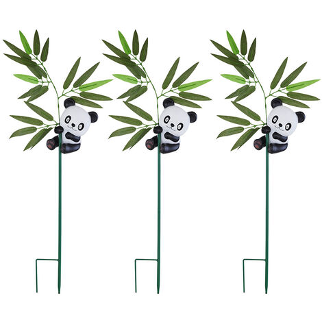 Jolies Lunettes En Forme De Panda À Énergie Solaire, Décoration D'intérieur De Voiture, Cadeau