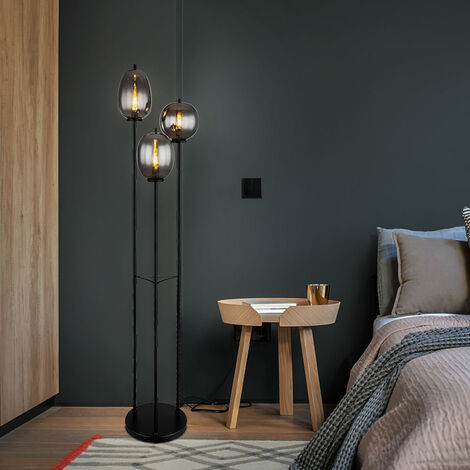 Lampadaire lampadaire lampe de salon lampe de chambre 3 lampes H 180 cm