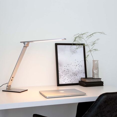 Lampe de table lampe de bureau dimmable lampe de salon LED orientable H 70 cm