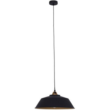 Sienna Nove Dome Suspension Plafonniers Noir Mat, Or (1/5)