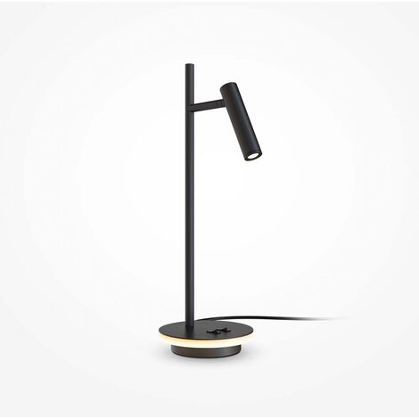 Lampe de table lampe de bureau lampe de table spot noir lampe de lecture LED mobile