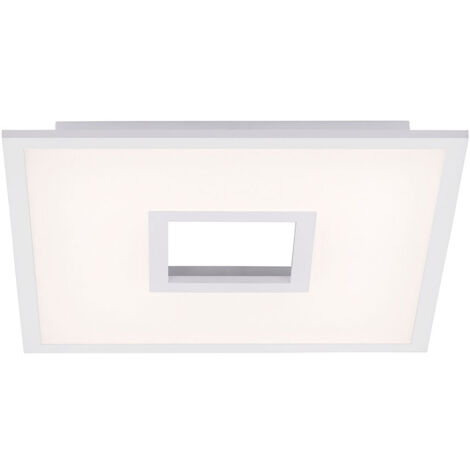 Plafonnier dimmable avec télécommande Rétroéclairage lampe de salon Plafonnier LED, changement de couleur RVB, 28 W 3540lm 2700-5000K, LxH 45x5,2 cm