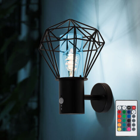 Applique Murale LED Avec Détecteur De Mouvement - 180 Lm, Batterie, IP54, Rotative 360° - Pour Garage, Cave, Camping