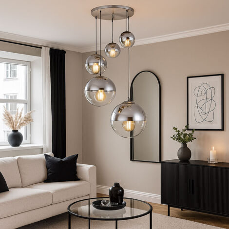 plafonnier led, 90w 8100lm lampe de plafond 3500k, lampe led lotus