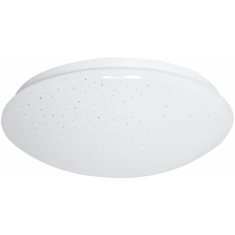 Plafonnier LED, RGB Dimmable Rond Plafonnier pour Salle de Bain ou Chambre,  24W IP44, Ø.28 cm [Classe énergétique E] - Cdiscount Maison