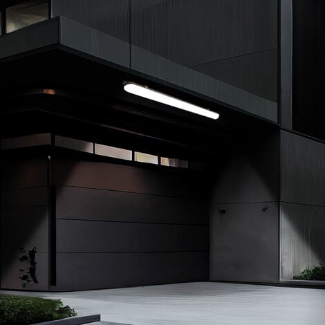 2x plafonnier LED lampe éclairage L 120cm 4000 Kelvin, 4320 lumen lumière  de pièce humide et humide adapté pour garage, sous-sol, atelier automobile, ETC Shop: lampes, mobilier, technologie. Tout d'une source.