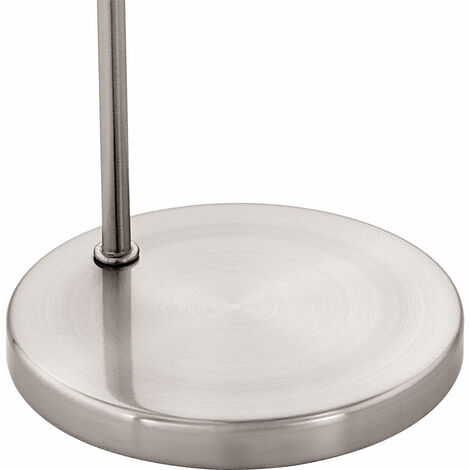 Lampe de table LED lampe de bureau lampe de table en métal argenté, 1x LED 6 watts 540 lumens, bureau d'étude Eglo 94261