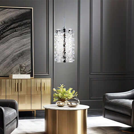 Suspension LED en cristal pour votre espace de vie GLOSSY (1/3)
