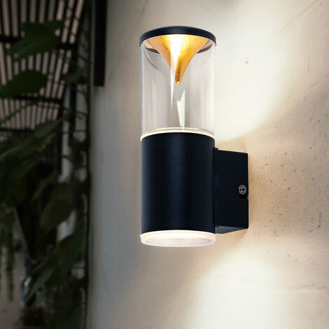 Lampe d'extérieur LED applique murale lampe de façade lampe de