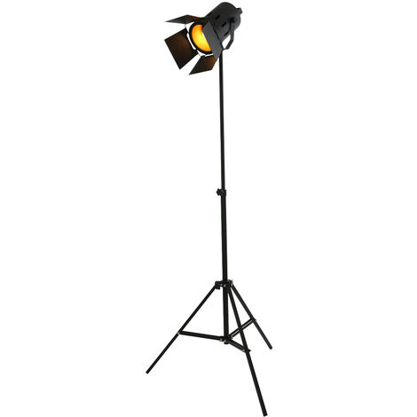 Trépied Lampadaire Studio Lampe stehlemap Spot avec clapets lampe hauteur 67 cm 605457