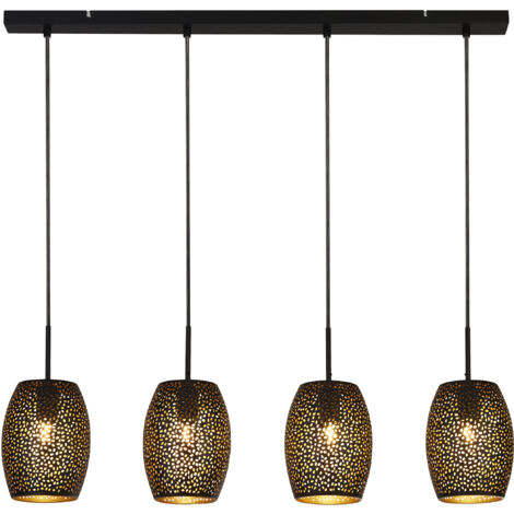 Lampe suspendue lampe suspendue plafonnier lampe de salon lampe de salle à manger lumière noire (1/5)