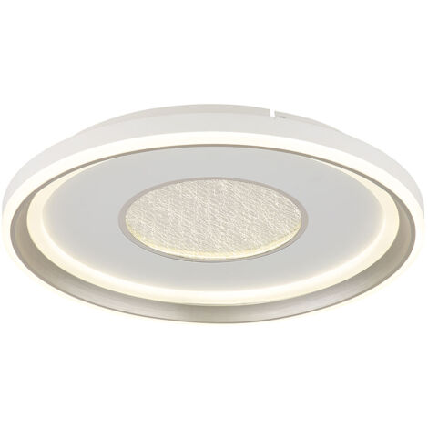 Plafonnier lampe de salon lampe de cuisine LED télécommande dimmable CCT blanc (1/5)