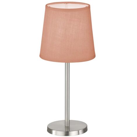 Lampe De Bureau Vintage Rose – Style Rétro, Métal – Fonctionnelle, Occasion